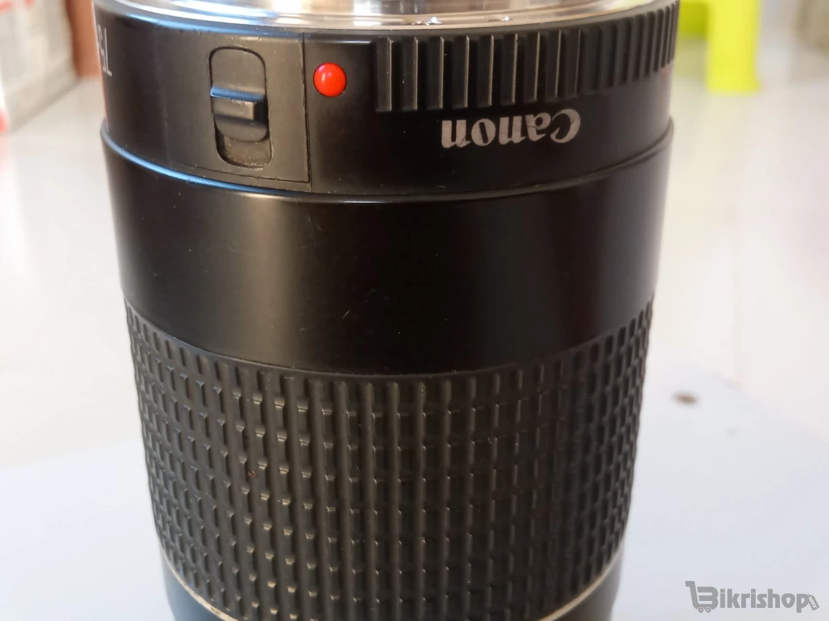 Canon camera lens EF 75mm - 300mm  Excellent for nature photography . Zoom capture working fine  Condition is good enough for use . For more details pls call me 01749193725 Price is slightly negotiable photo 3