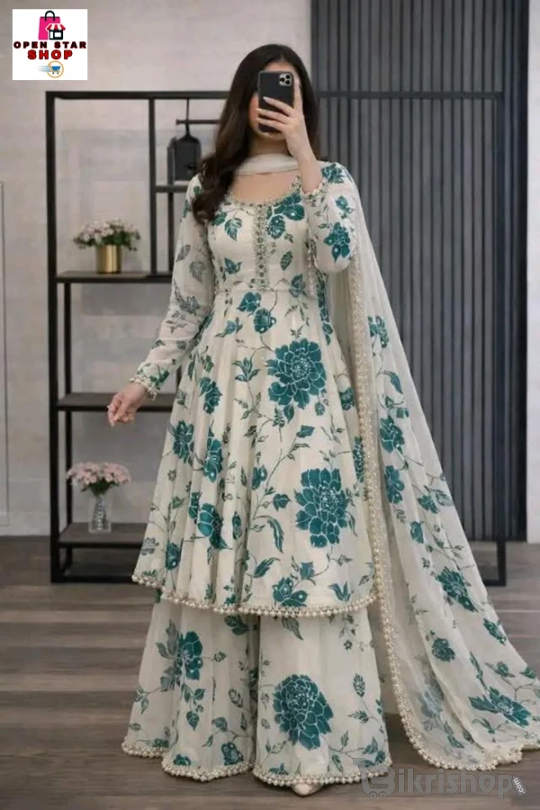 Golap Gown Three Piece Nice colour photo 2