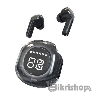 Ultrapods Pro True Wireless Earbuds with Display Transparent Design, B photo 5