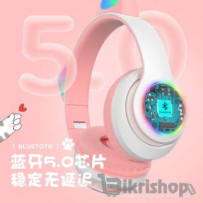 Gradient Color Bluetooth Headphones photo 5