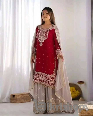 Readymade sharara dress photo 5