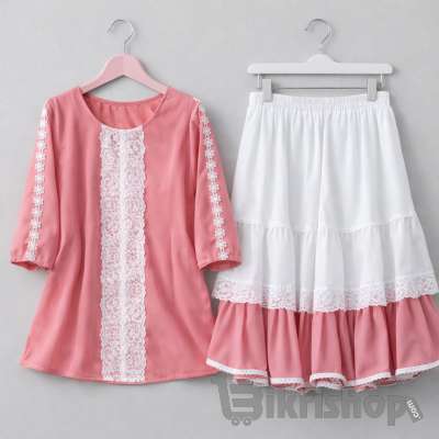 Trendy Ladies Tops and Skirt Set photo 5