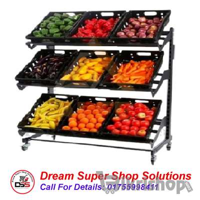 Vegetable Display Rack, Fruits Display Gondola photo 4