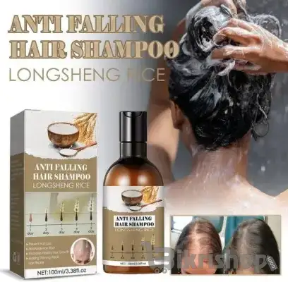 Rice Water Hair Care Shampoo – Hair Fall Control, Dandruff Removal, Vo photo 4