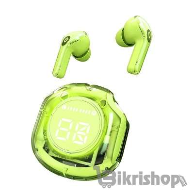 Ultrapods Pro True Wireless Earbuds with Display Transparent Design, B photo 4