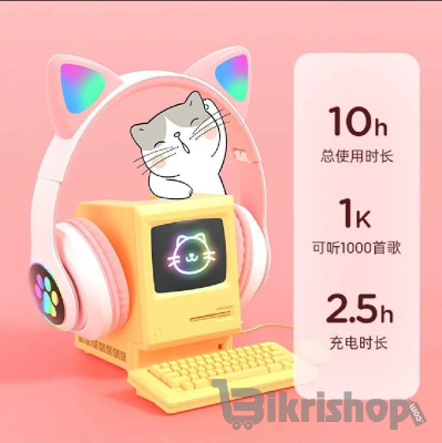 STN-28 Wireless Cat Ear Headset photo 4