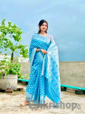 Soft Silk Katan Sharee photo 4