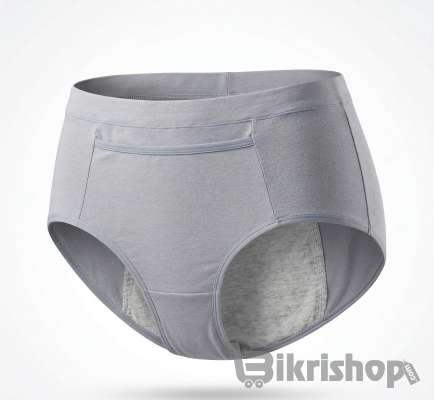 Leakproof cotton panty for women comfortable underwear - (Multicolor) photo 4