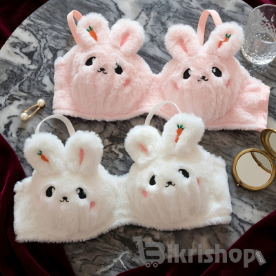Cute Bunny Soft Bra & Panty Set – Super Soft & Adorable Comfort Wear. photo 4
