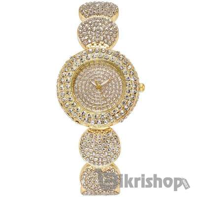 Luxury Crystal Ladies Watch | ঝকঝকে ক্রিস্টাল লেডিস হাতঘড়ি photo 4