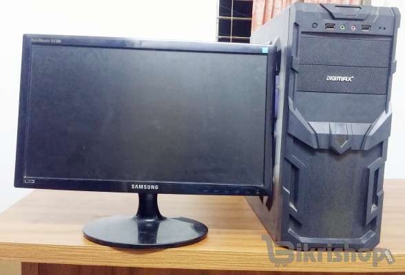 ৬ষ্ঠ জেনারেশন Core i3_DDR4 8GB & 1TB|SSD 128GB 20" মনিটর photo 1
