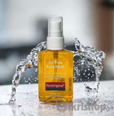 Neutrogena Oil-Free Acne Face Wash 80ml 100% Original Product. photo 1