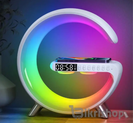 G63 Intelligent Atmosphere RGB Light Bluetooth Speaker With Wireless Charging New G-Shape Wireless photo 1