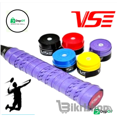 ( 5 pis ) Vg002 Pu Grip Over Grip Racket Grip For Badminton Squash Tennis Racket Replacement Grip photo 1