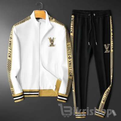 Casual Long Sleeve Hoodie and Trouser Set photo 1