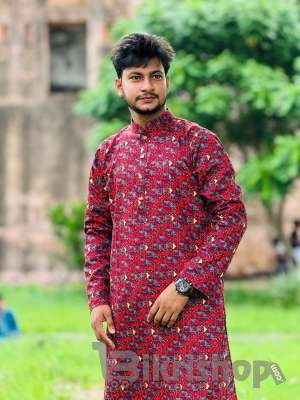 Cotton Print Panjabi photo 1