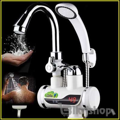 Electric Hot Water Tap With Hand Shower 1pis photo 1