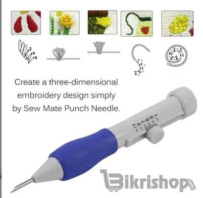 Punch Needle Embroidery Pen. photo 1