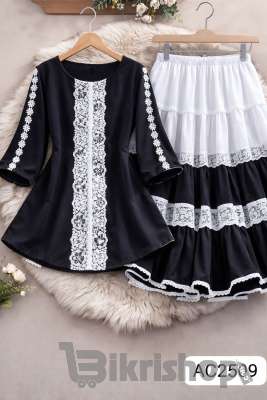 Trendy Ladies Tops and Skirt Set photo 1