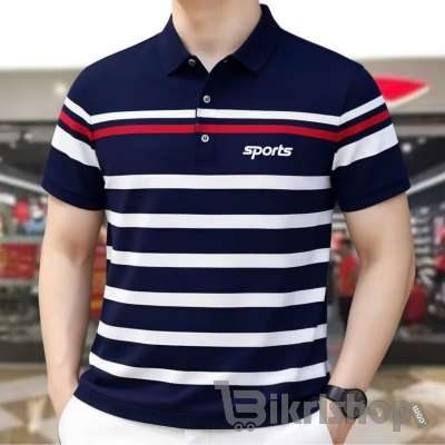 Striped Premium Polo Shirt photo 1