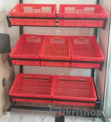 Vegetable Display Rack, Fruits Display Gondola photo 3