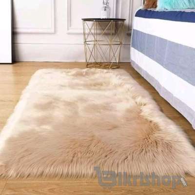 Fur floor mat photo 3