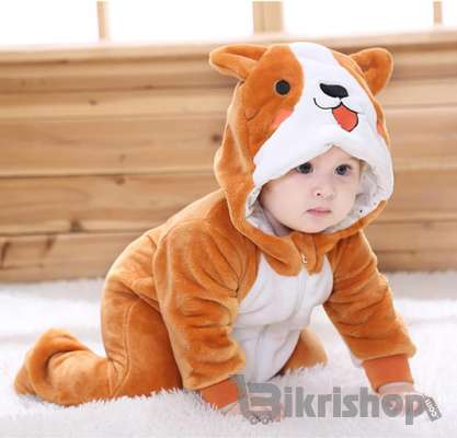 Rabbit One Piece Baby Jumpsuit photo 3