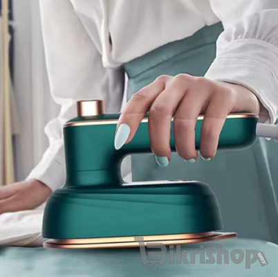 Mini Steam Iron Handheld Wet and Dry Double Hot Steam Generator Portab photo 3