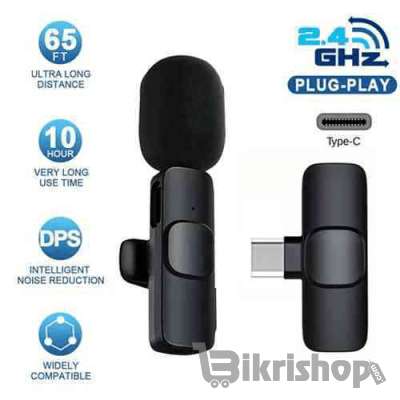 K8 Wireless Microphone টাইপ সি এবং টাইপ বি একসাথে photo 3