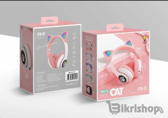 STN-28 Wireless Cat Ear Headset photo 3