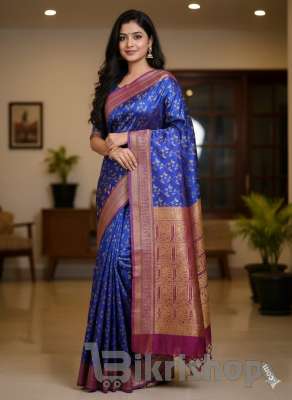 Kashmeri Katan Saree photo 3