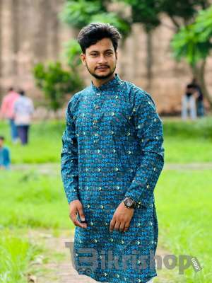 Cotton Print Panjabi photo 3