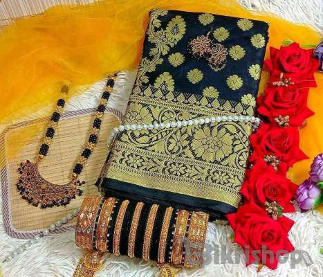 শাড়ী কম্বো সেট photo 3