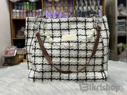 Beautiful Handwoven Straw Bag Handbag Large Capacity Shoulder Bag- RM1 photo 3