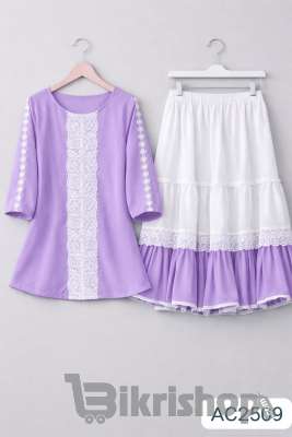 Trendy Ladies Tops and Skirt Set photo 3