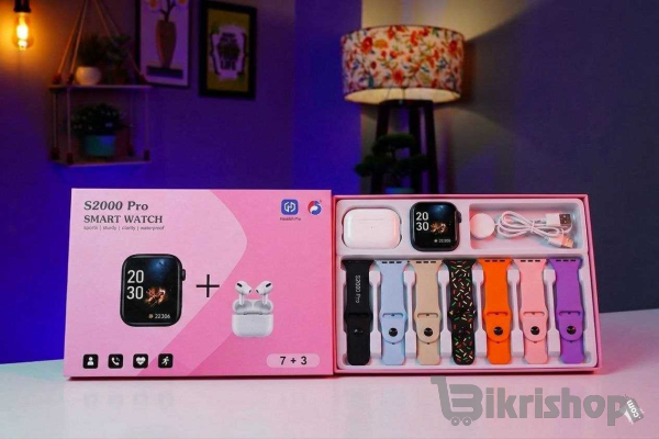 ⌚ S2000 Pro Smart Watch Combo – স্টাইল ও স্মার্ট ফিচারের দারুণ সমন্বয়! photo 3