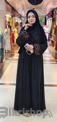 Dubai Cherry Borka with Hijab photo 3