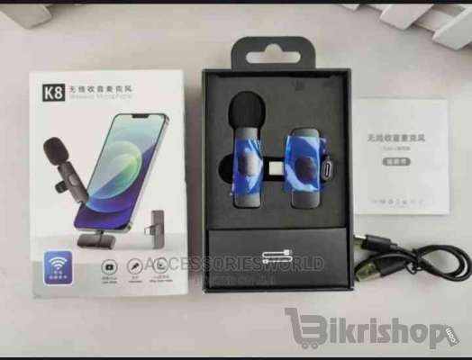 K8 Wireless Microphone টাইপ সি এবং টাইপ বি একসাথে photo 2