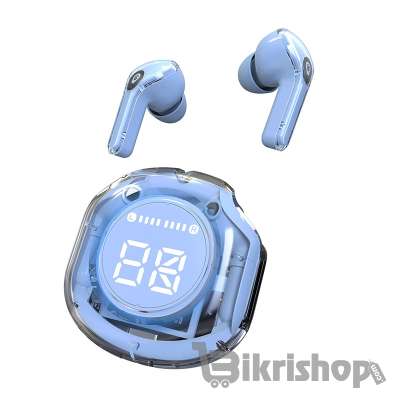 Ultrapods Pro True Wireless Earbuds with Display Transparent Design, B photo 2