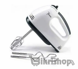 Scarlett – Electric Egg Beater and Mixer for Cake Cream – White photo 2