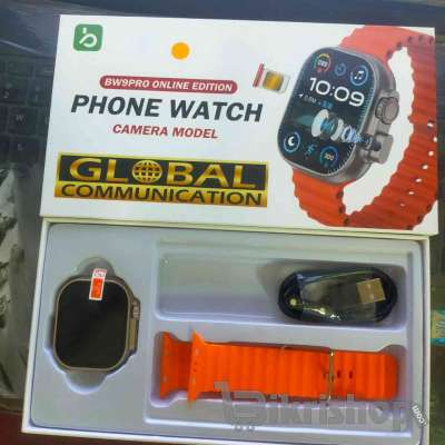 BW9 Pro Online Edition Phone Watch Camera Model ( Sim Suported)স্টাইল, টেক photo 2