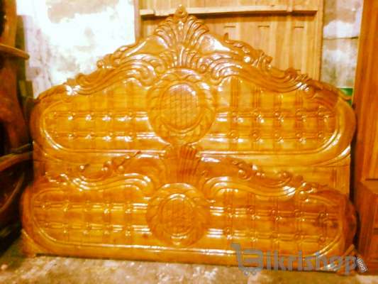 সেগুন কাঠের বক্স খাট photo 1