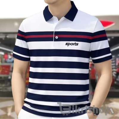 Striped Premium Polo Shirt photo 2