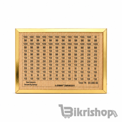 Wooden Money Saving Box (Piggy Bank) photo 2