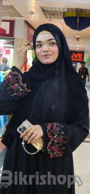 Dubai Cherry Borka with Hijab photo 2