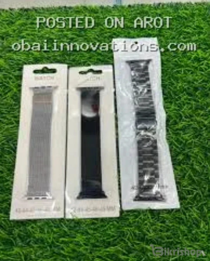 Stainless Steel Milanese / Chain Strap For Smart Watch - 42/44/45/49mm