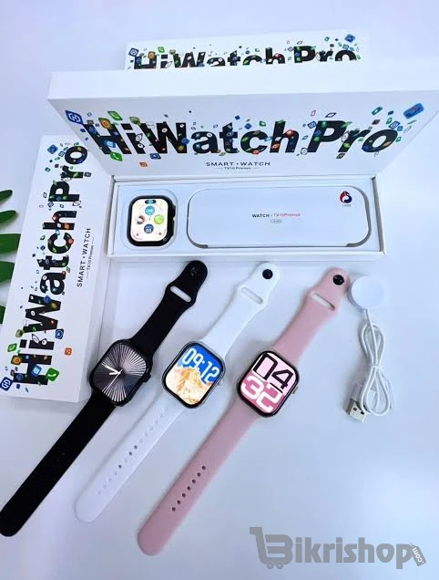 T10 Pro Max Smart Watch - iWatch Pro 10 - Full Apps - BT Calling - Wir photo 2